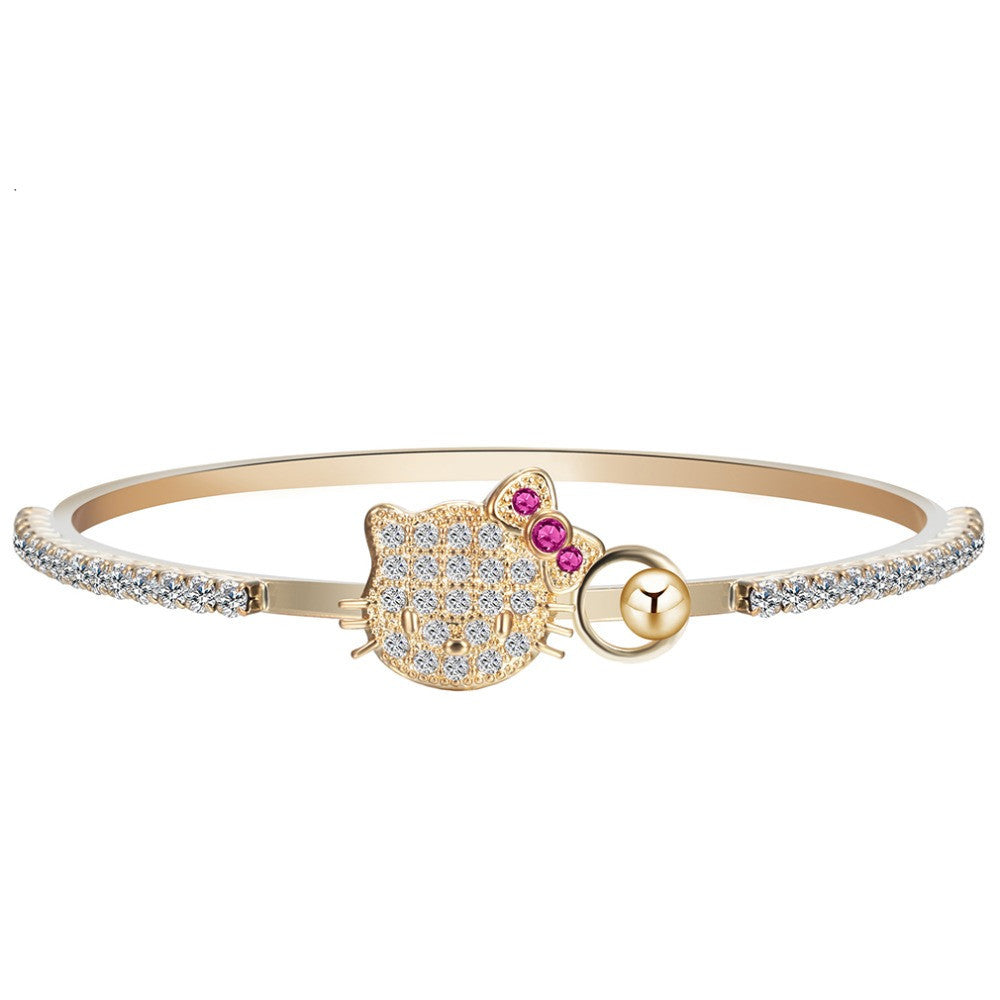 Infinity Love Cat Bracelet