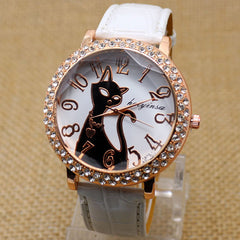 Cat Round Dial Quartz Watche