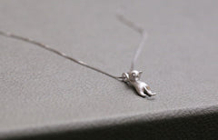 Sterling Silver Necklaces Cats
