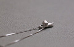 Sterling Silver Necklaces Cats
