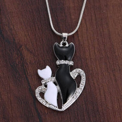 Cat Kitty Pendant Necklace
