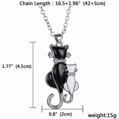 Cat Kitty Pendant Necklace