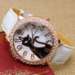 Cat Round Dial Quartz Watche