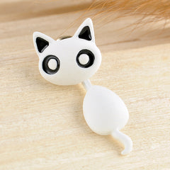 Kitten Cat Stud Earrings