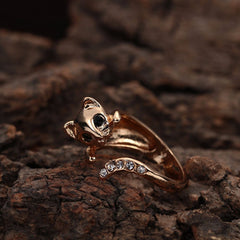 Cat Ring Angel Kitty Wing