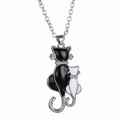 Cat Kitty Pendant Necklace